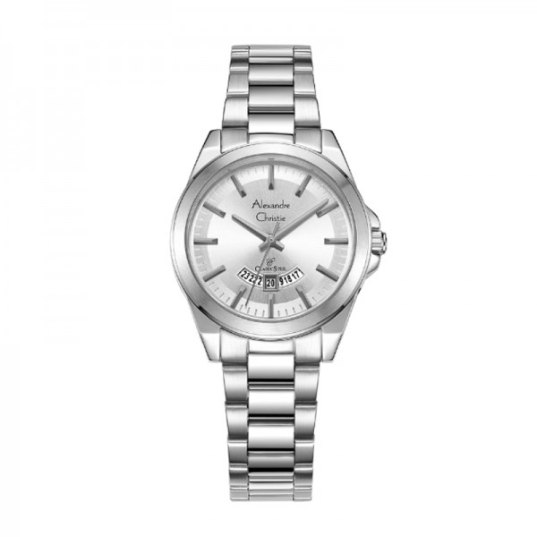 Alexandre Christie AC 8676 Silver White Lady LDBSSSL Alexandre Christie AC 8676 Silver White Lady LDBSSSL